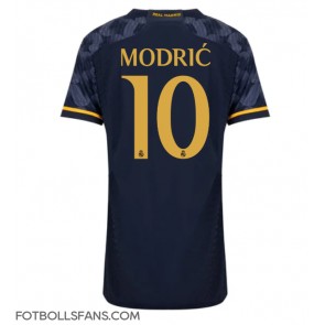 Real Madrid Luka Modric #10 Replika Bortatröja Damer 2023-24 Kortärmad